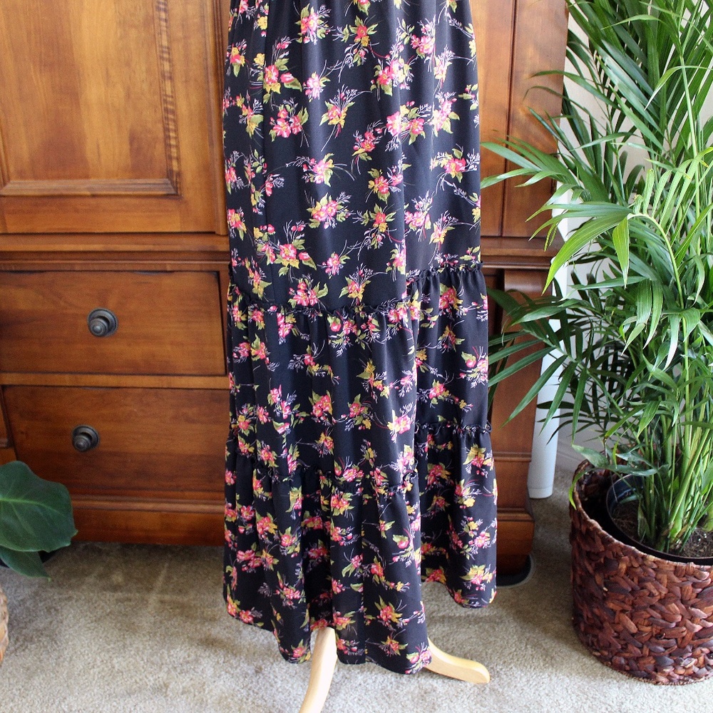 NWT Le Gali Tiered Skirt Maxi Dress Size US M - Picture 4 of 9